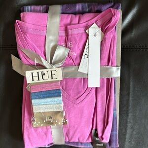Hue lord and Taylor pajama and hair tie gift set